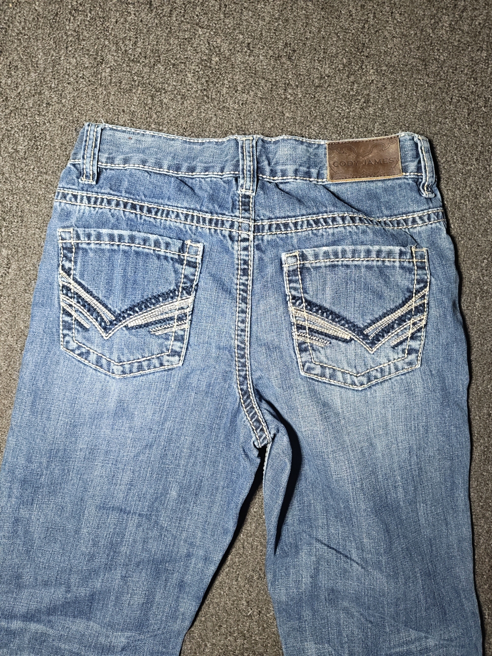 Cody James Women’s Girls Blue Denim Jeans Size W18 BootCut